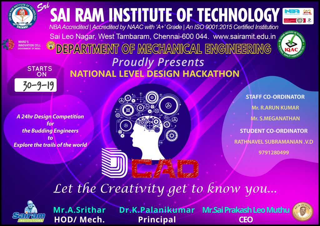 The Department Of Mechanical Engineering Associated with IQAC
